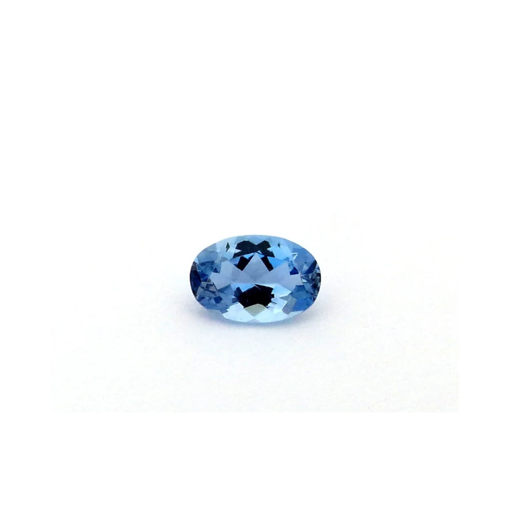 Aquamarin 0.38 Karat Blau Oval Aquamarin 0.38 Karat Blau Oval