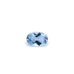 Aquamarine 0.40 ct Blue Oval – Faceted, pure & certified by Gem-A – Sapphire & Emerald Aquamarin 0.40 ct Blau Oval