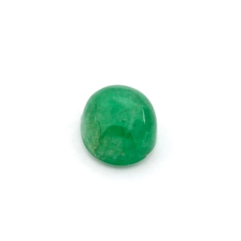 Smaragd Cabochon 1.87 ct kaufen – Natürlicher ovaler Edelstein aus Brasilien