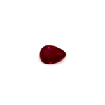 Rubin 0.78 ct Rot Birne