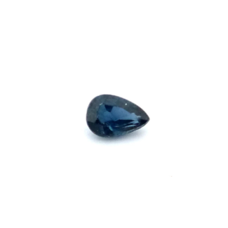 Saphir 0.22 ct Blau Tropfen