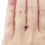 Saphir 0.24 Karat Rosa Rund – Strahlender rosa Saphir mit Zertifikat – Saphir & Smaragd Saphir 0.24 Karat Rosa Rund – Strahlender rosa Saphir mit Zertifikat