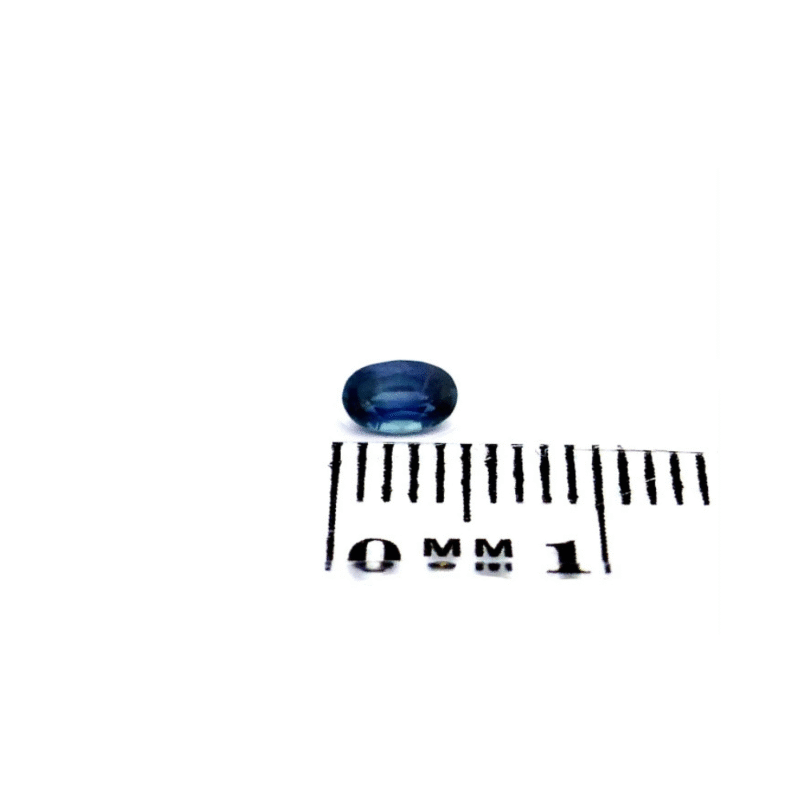 Saphir 0.28 ct Blau Oval kaufen – Edler unbehandelter Stein aus Frankreich