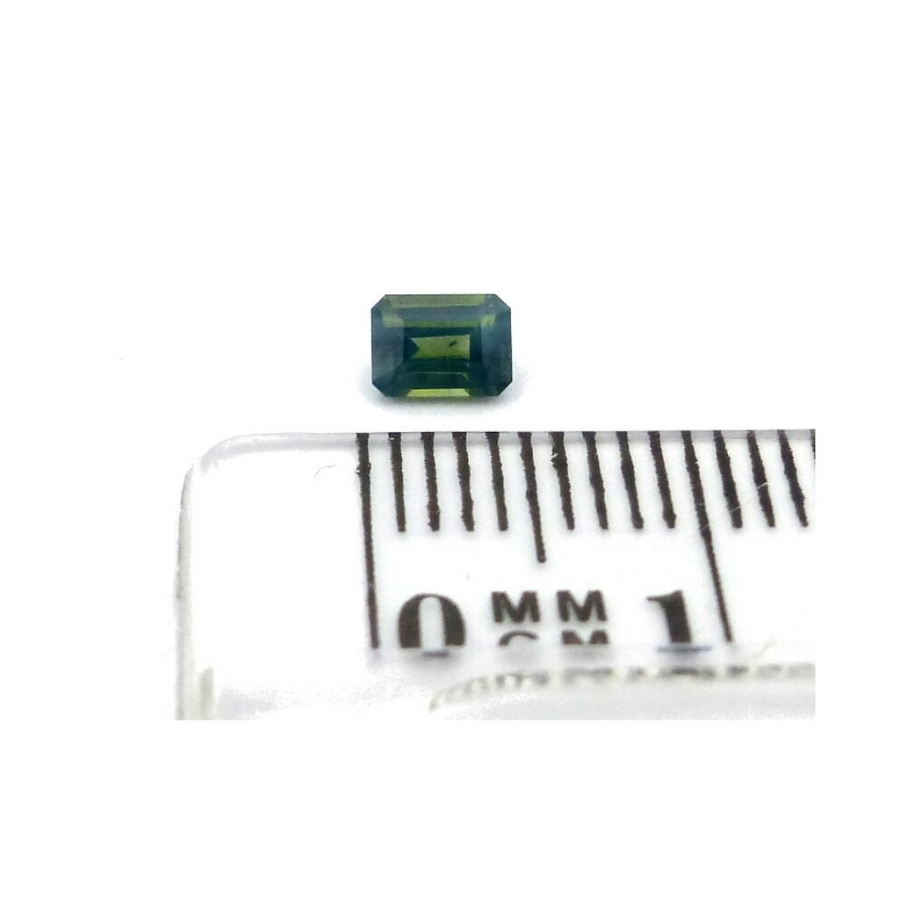 Saphir 0.35 ct Blaugrün Rechteck – Unbehandelter französischer Naturstein (1) Saphir 1.59 Karat Blau Oval – Ceylon-Saphir mit leuchtender Transparenz