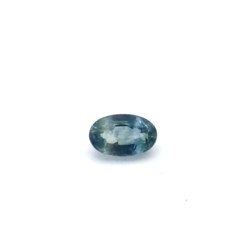 Saphir 0.42 ct Hellblau Oval