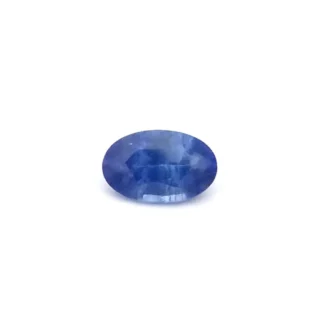 Saphir 0.43 Karat Oval Blau