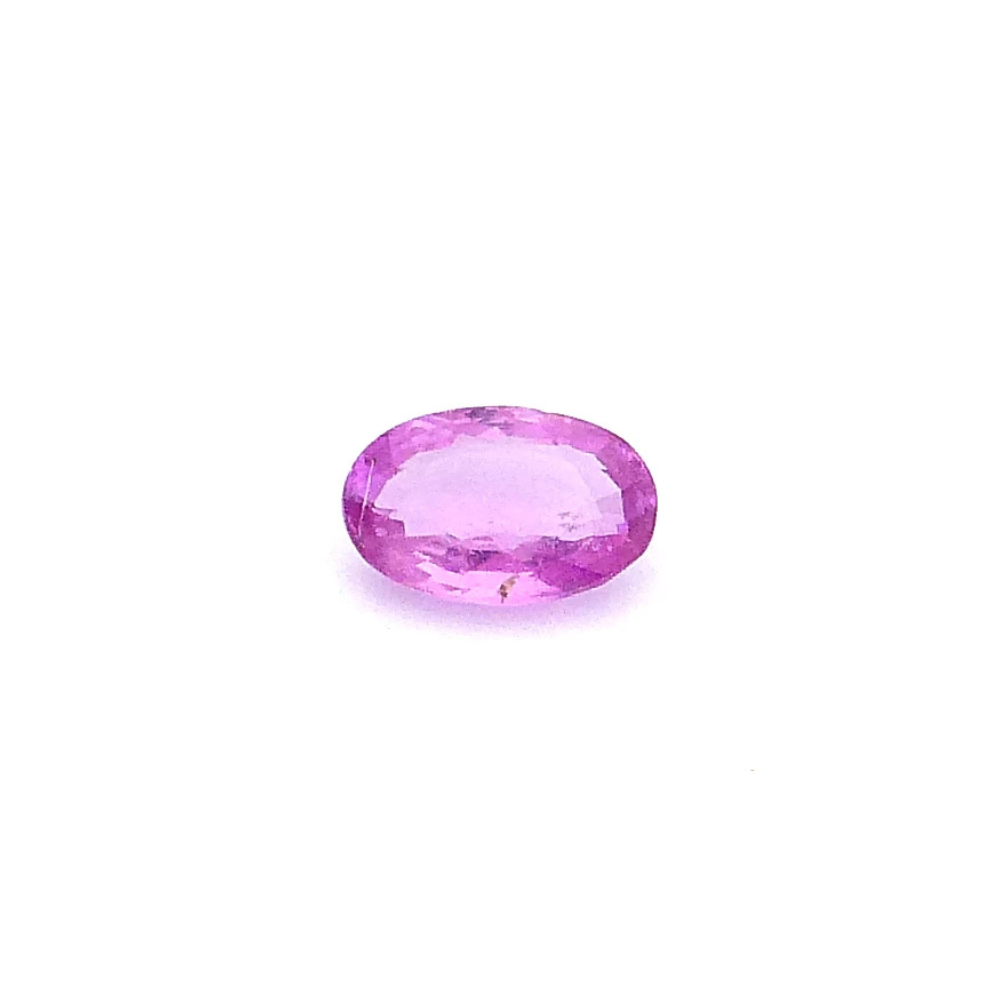 Saphir 0.54 Karat Rosa Oval Saphir 0.54 Karat Rosa Oval
