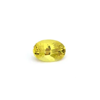 Saphir 0.72 Karat Gelb Oval