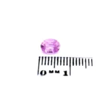 Saphir 0.88 Karat Pink Oval – Unbehandelter Edelstein aus Madagaskar