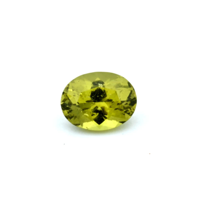 Saphir 0.93 ct Gelbgrün Oval