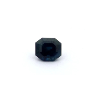 Saphir 0.95 ct Dunkelblau Rechteck