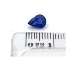 Saphir 1.22 ct Dunkelblau Tropfen – Tropfenschliff, unbehandelt, dunkelblau