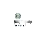 Saphir 1.33 Karat Hellgrau Rund – Edler Naturstein mit feiner Transparenz & Schliff – Saphir & Smaragd Saphir 1.33 Karat Hellgrau Rund – Edler Naturstein mit feiner Transparenz & Schliff