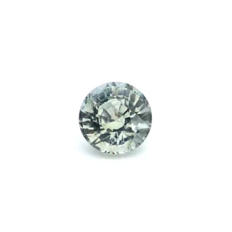 Saphir 1.33 Karat Hellgrau Rund