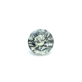 Saphir 1.33 ct Hellgrau Rund