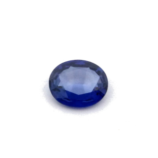 Saphir 1.39 ct Oval Mitternachtsblau