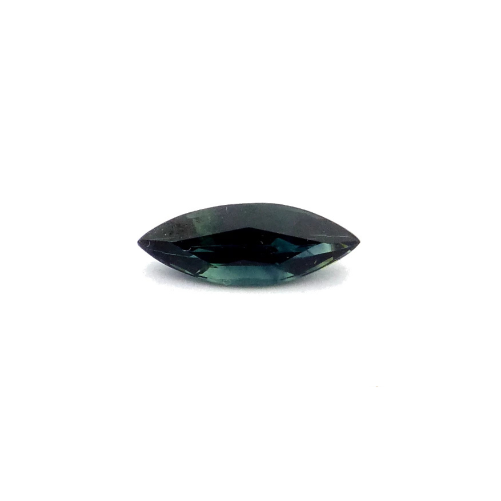 Saphir 1.50 Karat Blaugrün Navette Saphir 1.50 Karat Blaugrün Navette