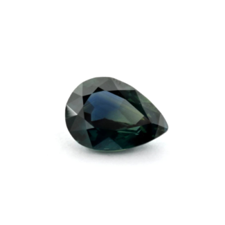 Saphir 1.96 ct Blaugrün Tropfen