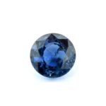 Saphir 2.23 ct Blau Rund