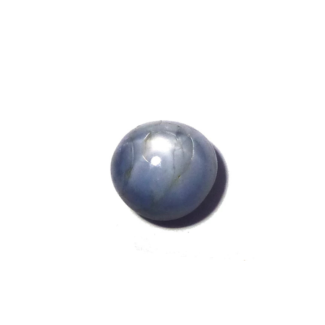 Saphir 4.44 ct Stern Oval Blaugrau