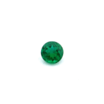Runder Smaragd 0.24 ct mit intensiver grüner Farbe