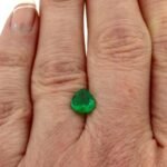 Smaragd Birnenschliff 1.14 ct kaufen – Natürlicher Edelstein aus Brasilien mit Zertifikat