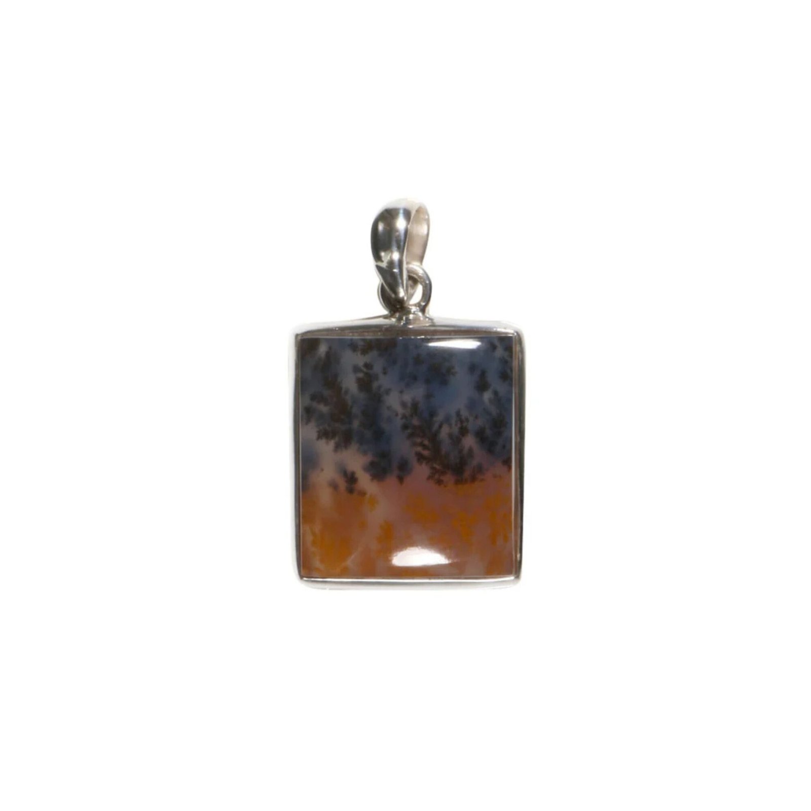 20002000 (100) Anhänger mit Golden Healer Rechteck Silber