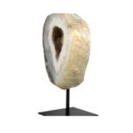 Achat Skulptur auf Stand Balance – Naturstein aus Brasilien – Saphir & Smaragd Achat Skulptur auf Stand Balance – Naturstein aus Brasilien