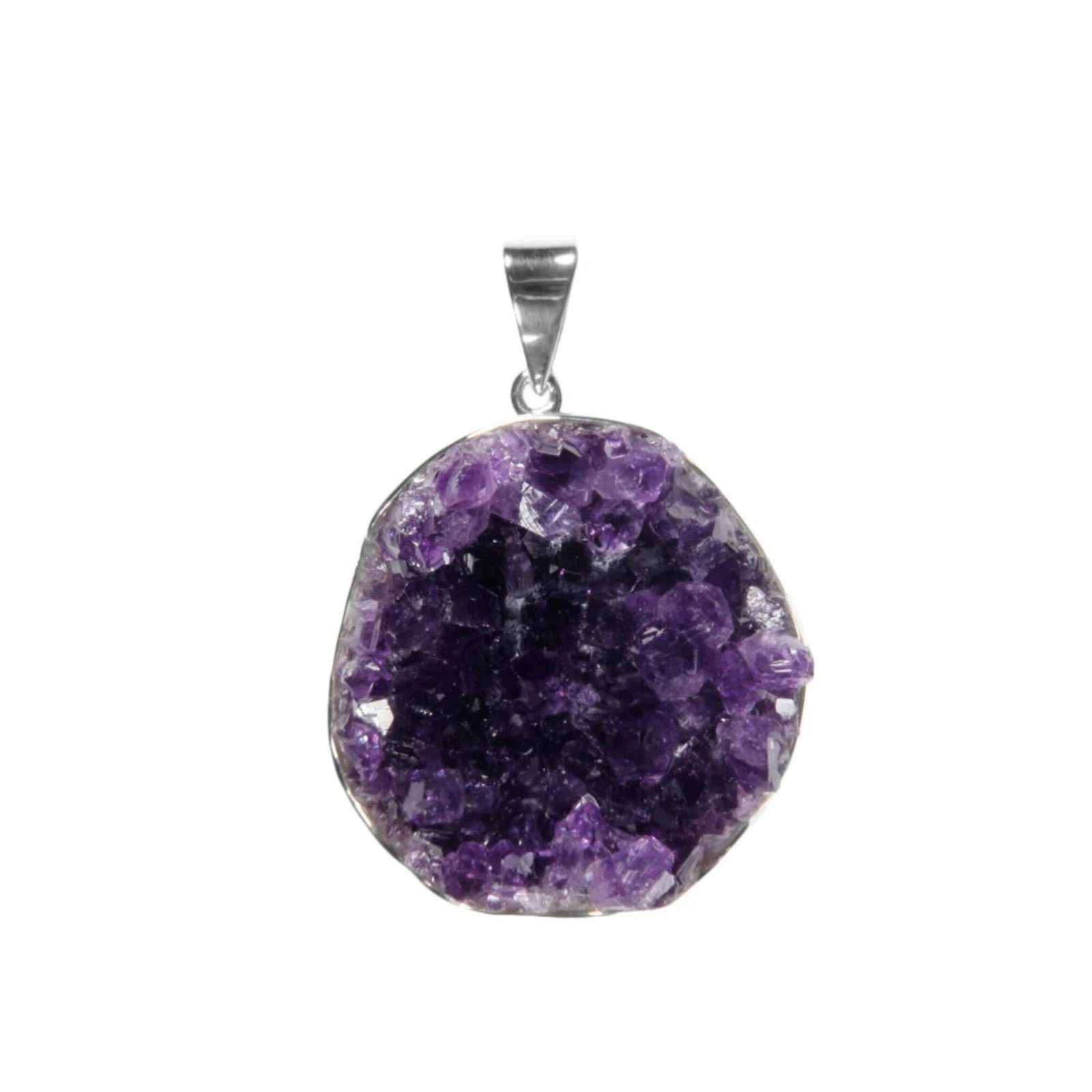 20002000 - 2025-10-17T033405.370 Anhänger mit Amethyst Rund Cluster aus 925 Silber 3.4 cm