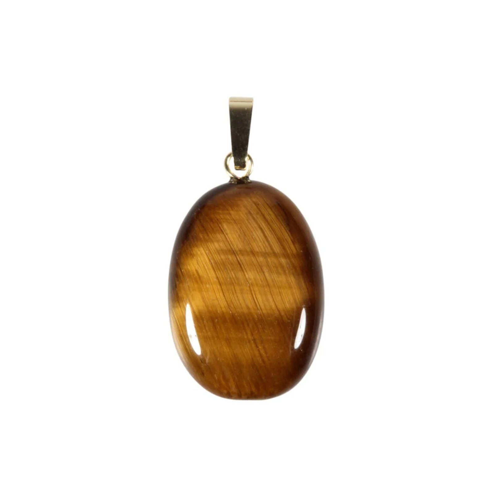 20002000 - 2025-10-19T013350.717 Anhänger mit Tigerauge Oval – Polierter Naturstein mit 14k Goldöse