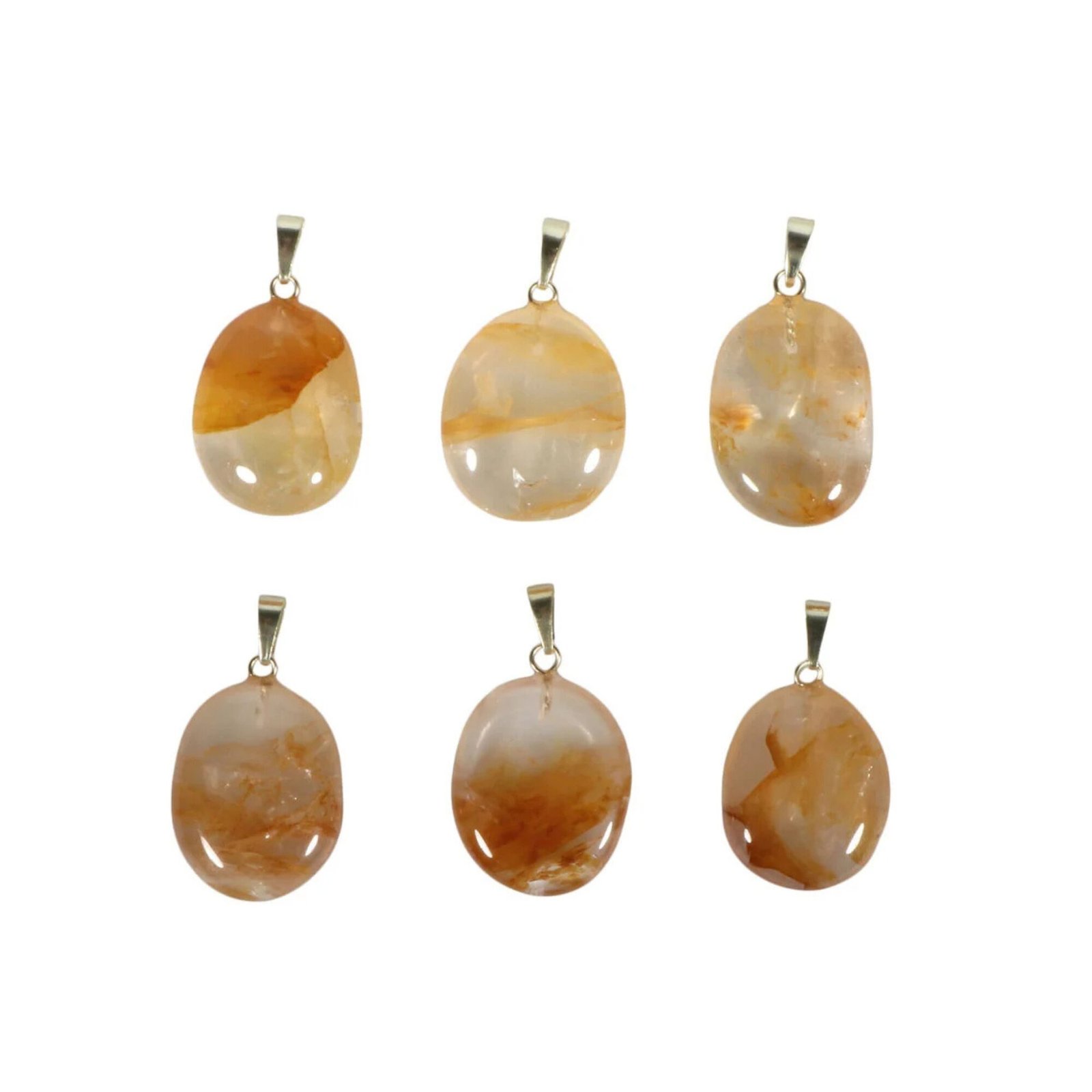 20002000 - 2025-10-21T035339.508 Anhänger mit Golden Healer Trommelstein – Limonit Quarz