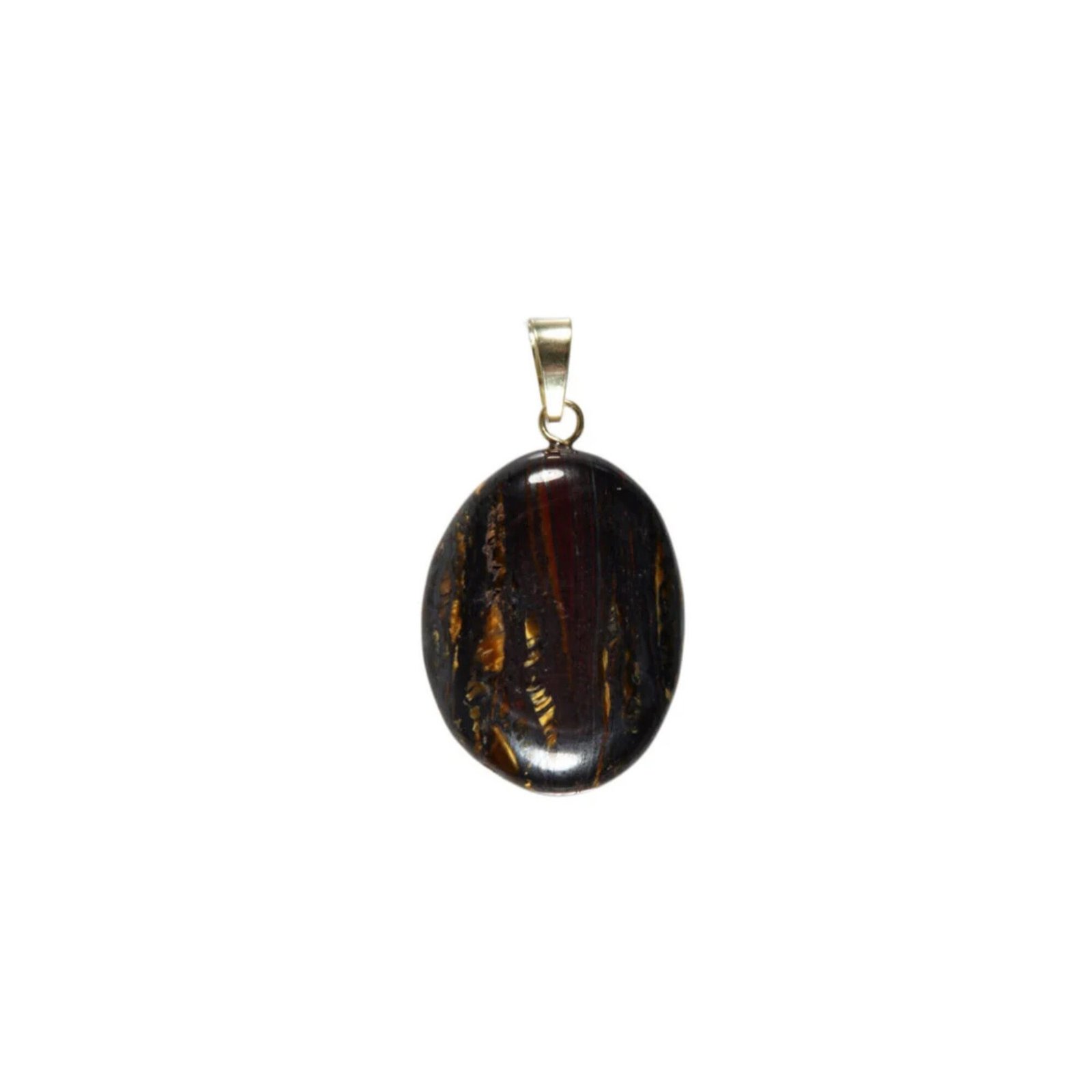 20002000 - 2025-10-23T021655.709 Anhänger mit Tigerauge Eisen Oval Braun