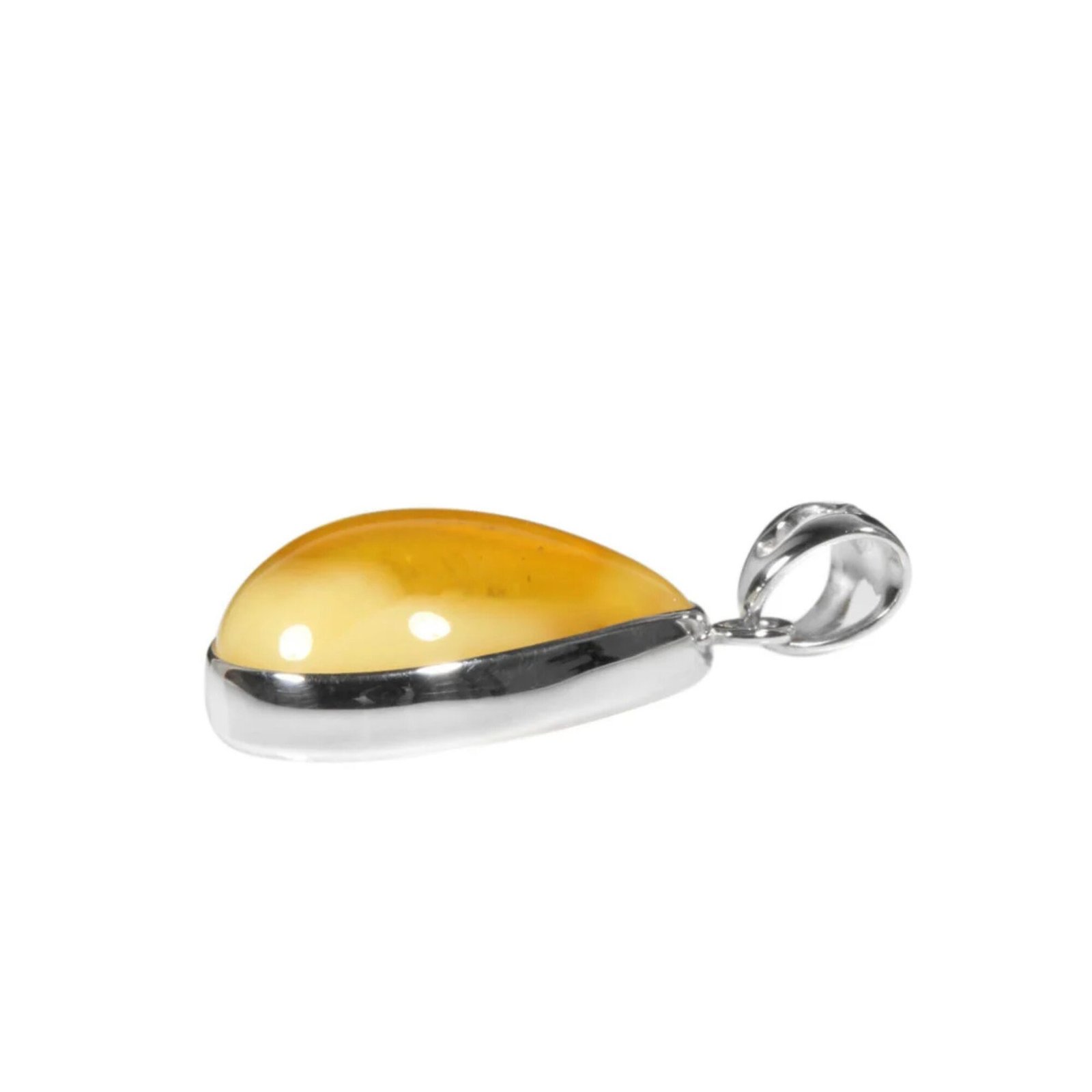20002000 - 2025-10-25T050327.331 Anhänger mit Bernstein Tropfen Cognac – Handgefertigt aus 925 Silber