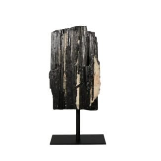 Heilstein Schwarzer Turmalin Schutz – Erdender Naturstein aus Brasilien
