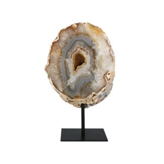 Achat auf Stand 19 x 15 x 7 cm – Naturstein aus Brasilien