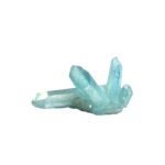 Heilstein Aqua Aura Cluster Balance 7.6 × 3.8 × 3.6 cm schillernd blau