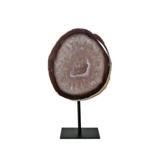 Achat Dekoration – Naturstein auf Stand aus Brasilien