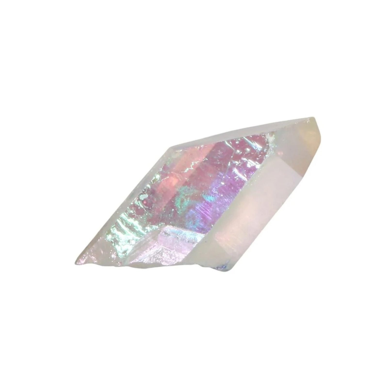 20002000 (88) Angel Aura Cluster 62 Gramm – Regenbogen-Kristall für Ruhe & Reinigung