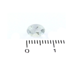 Aquamarin 0.60 ct Oval (1) Aquamarin 0.60 Karat Oval – Transparent, unbehandelt mit Zertifikat