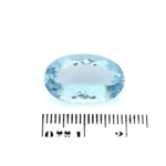 Aquamarin 10.34 Karat Oval Blau – zertifizierter Edelstein im Facettenschliff – Saphir & Smaragd Aquamarin 10.34 Karat Oval Blau – zertifizierter Edelstein im Facettenschliff