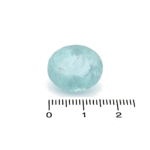 Aquamarin 14.37 Karat Oval Blau – natürlicher Edelstein mit Zertifikat – Saphir & Smaragd Aquamarin 14.37 Karat Oval Blau – natürlicher Edelstein mit Zertifikat
