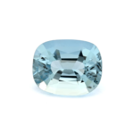 Aquamarin 5.26 Karat Cushion – Hellblau, facettiert mit Zertifikat – Saphir & Smaragd Aquamarin 5.26 Karat Cushion
