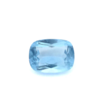 Aquamarin Cushion 7.17 Karat – Facettierter Edelstein mit kleinen Einschlüssen – Saphir & Smaragd Aquamarin Cushion 7.17 Karat