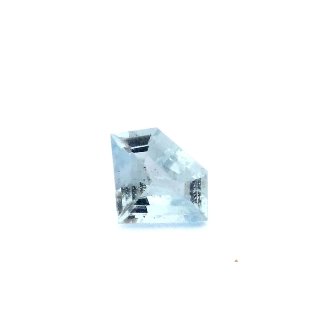 Aquamarin 0.81 Karat Dreieck Blau Aquamarin 0.81 Karat Dreieck Blau