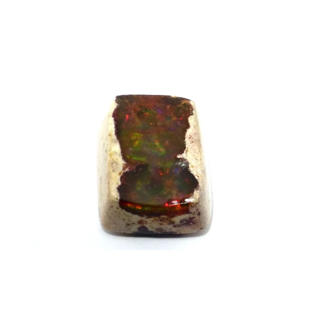 Boulder Feueropal 17.70 Karat Rechteck Boulder Feueropal 17.70 Karat Rechteck