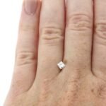 Diamant Prinzess 0.20 Karat – natürlicher facettierter Edelstein – Saphir & Smaragd Diamant Prinzess 0.20 Karat – natürlicher facettierter Edelstein