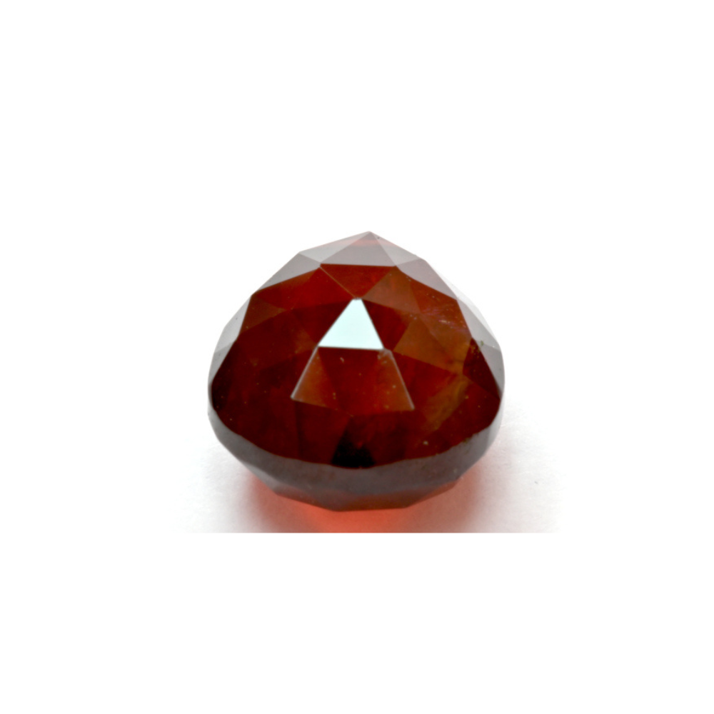 Granat 3.88 Karat Rot Briolette (2) Granat 3.88 Karat Rot Briolette – Facettierter natürlicher Edelstein für Schmuckdesign
