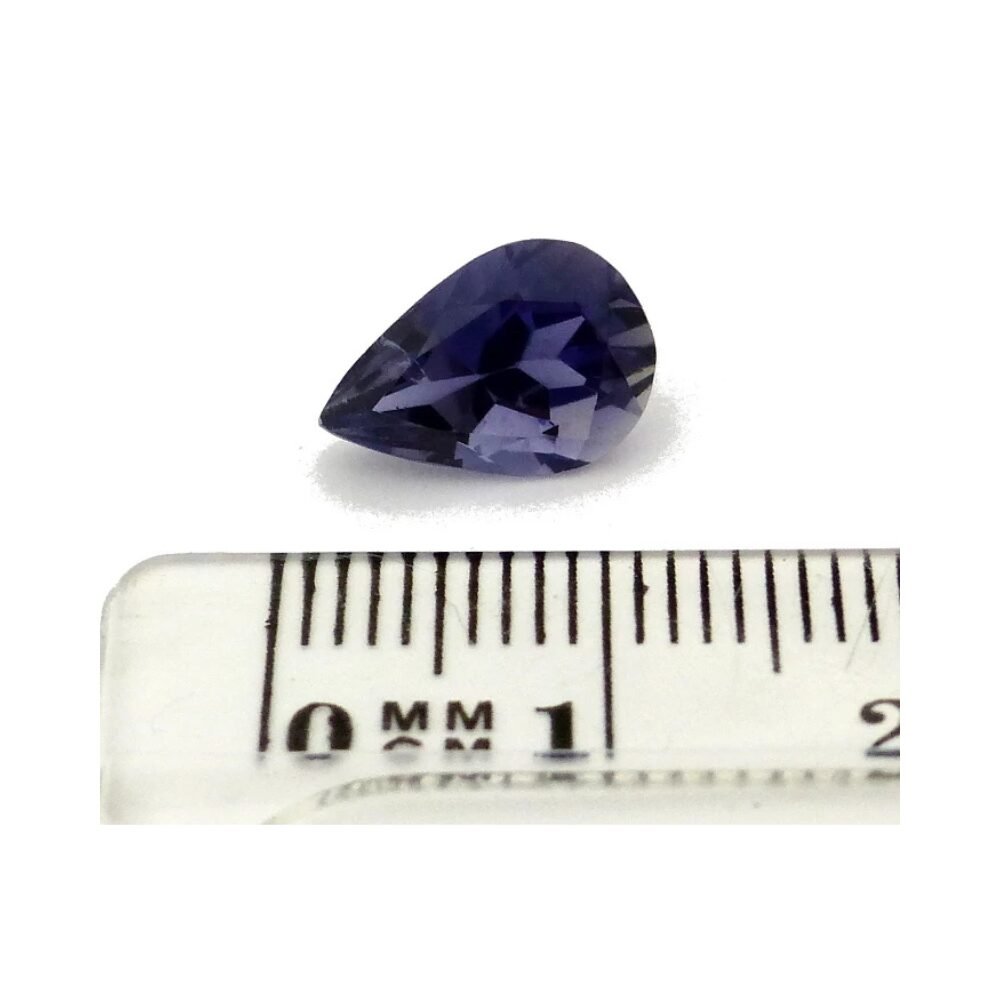 Iolith 2.20 Karat Blau-Violett Tropfen (1) Iolith 2.20 Karat Blau-Violett Tropfen