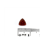 Opal 0.48 Karat Rot Dreieck – Mexikanischer Feueropal, Trillion 6.1 mm, augenrein mit Zertifikat – Saphir & Smaragd Opal 0.48 Karat Rot Dreieck – Mexikanischer Feueropal, Trillion 6.1 mm, augenrein mit Zertifikat