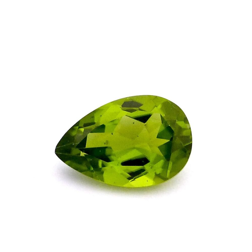 Peridot 9.34 Karat Gelbgrün Tropfen (1) Peridot 9.34 Karat Gelbgrün Tropfen